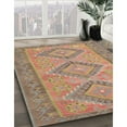 thumbnail image 2 of Ahgly Company Indoor Rectangle Contemporary Rust Pink Area Rugs, 5' x 7', 2 of 6