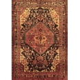 thumbnail image 1 of Ahgly Company Indoor Rectangle Persian Brown Traditional Area Rugs, 2' x 3', 1 of 4