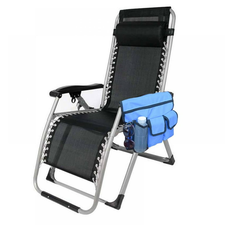 Jeanoko Beach Chair Armrest Bag, Lightweight Chair Armrest Organizer for  Beach Chairs Fishing Chairs Office Chairs