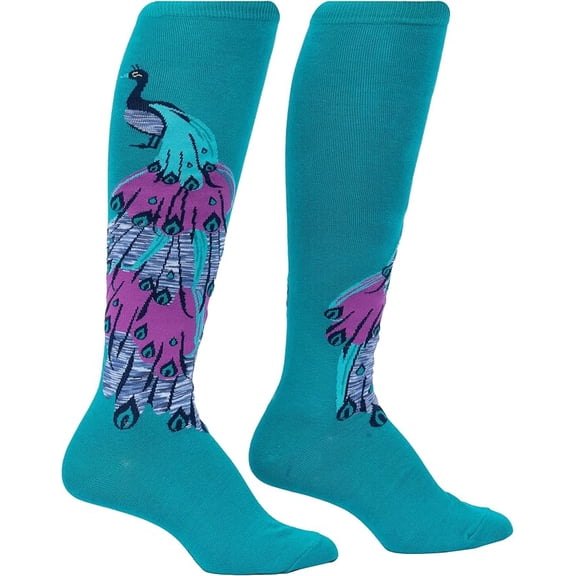 Women's A Fan-tastic Tail Knee High Socks - One Size Fits Most