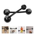 thumbnail image 3 of 5 mancuernas inflables gigantes, accesorios para cosplay, disfraz de hombre fuerte, divertido carnaval, circo, cumpleaños, Halloween, decoraciones para fiestas, color negro, 3 of 7
