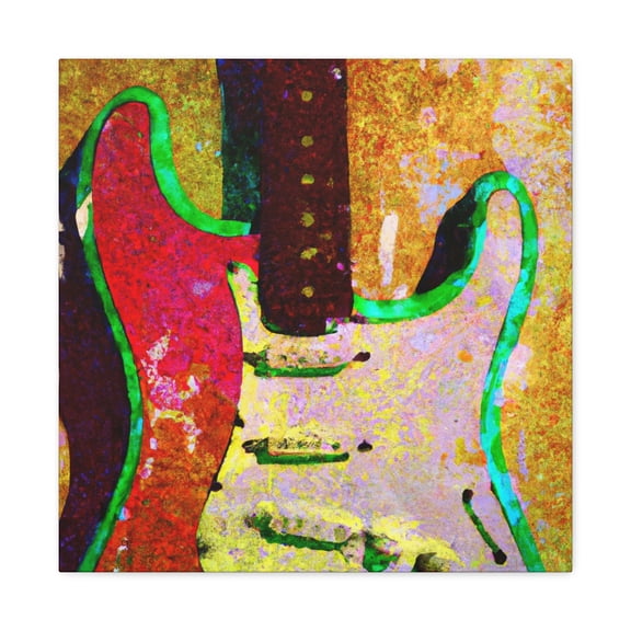 Fender Pop Art Portrait - Canvas