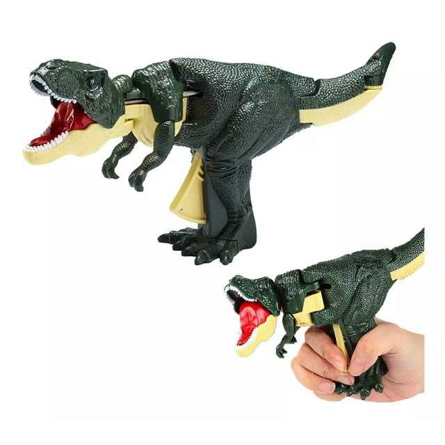 Broma Juguetes De Dinosaurios Trigger T-rex Efecto De Sonido Color Verde