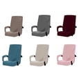 thumbnail image 4 of Kironypik Soft And Comfortable Velvet Office Chair Cover Easy Installation And Care Velvet Armchair Cover Beige L, 4 of 6