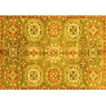 thumbnail image 1 of Ahgly Company Indoor Rectangle Abstract Yellow Modern Area Rugs, 7' x 9', 1 of 4