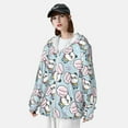 thumbnail image 3 of Balery Cute Panda Bear Sudadera ligera de manga larga con capucha y protección solar UPF 50+ para hombre y mujer, ideal para pesca y running-XX-Large, 3 of 7