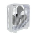 thumbnail image 4 of Comfort Zone 9" 3-Speed Portable Box Fan for Home, White, 4 of 9