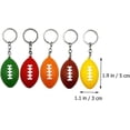 thumbnail image 5 of 5-Pack Soccer Keychain Set with Baseball Keychains, Soccer Bracelets, Rugby Ball Keychains, and Soccer Stickers, 5 of 5
