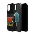 thumbnail image 2 of DistinctInk MagSafe Tough Case for Apple iPhone 13 Mini (5.4" Screen) - Trash Picked Up Tomorrow Be Ready - Slim Profile Design, 2 of 6