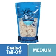 Frozen Wild Gulf Medium Raw Shrimp, Peeled and Deveined, 16 oz bag
