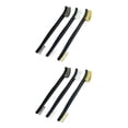 thumbnail image 4 of Inteprter 3 Pieces Mini Steel Wire Brush Burring Metal Home Rust Grinding Kits Polishing Household Brass Cleaning Tool Remover Set Nylon 17.3 cm 2piezas Inteprter CBP584498, 4 of 5