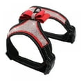 thumbnail image 1 of Harnais pour Chien Bling Bowknot Harnais Réglable Réfléchissant Gilet Col pour Chien Chiot, 1 of 5