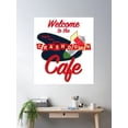 thumbnail image 2 of Roswell - Crashdown Cafe Poster Wall Art, Modern Wall Decor For Living Room Bedroom, 24x36 UNFRAMED, 2 of 3