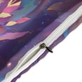 thumbnail image 4 of 3 Pcs Soft Bedding Set, Includes 1 Duvet Cover with Zipper And 2 Pillow,Shams Fantasy Butterfly Queen(90"×90"), 4 of 8