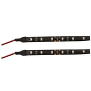 Pilot Automotive CZ-177W 12 in. Flexi LED Strip- White 2pc