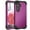 Purple, variant on ELEHOLD Rugged Case for Samsung Galaxy A16 5G Hard PC Soft Silicone Hybrid Shockproof Scratch-Resistant Anti-Fingerprint Slim Thin Case For Samsung Galaxy A16 5G,Rosegold