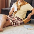 thumbnail image 2 of Daiia Snake Mens Woven Stretch Pajama Short,Short Pajama Pants-Small, 2 of 7