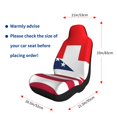 thumbnail image 5 of Pofeuu USA Switzerland Print Automotive Car Seat Covers Flat Cloth Full Set Seat Covers,Car Seat Covers front seats for Cars Trucks and SUVs-1, 5 of 9