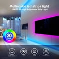 thumbnail image 2 of DAYBETTER LED Strip Light 32.8ft 5050RGB Color Changing,with 44 Key Remote and 12V Power Supply,for Bedroom,Kitchen,Bar,Party,Room Decor(2 Rolls of 16.4ft), 2 of 8