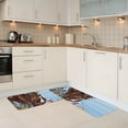 thumbnail image 5 of Sikiie Christmas Horse Kitchen Mat 2 PCS Cushioned Kitchen Rug, Waterproof Non-Slip Kitchen Mats for Kitchen, Floor Home, Sink, Laundry, 5 of 6