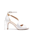 thumbnail image 3 of Sandalia DREAM PAIRS NILE Satinada Blanca con Tacón Stiletto 7.5, 3 of 7