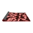 thumbnail image 2 of Ahgly Company Indoor Square Abstract Red Modern Area Rugs, 8' Square, 2 of 4
