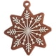 thumbnail image 3 of Adornos navideños de pan de jengibre Adornos colgantes para árbol de Navidad con forma de hombre de jengibre para decoración de cocina navideña Adornos colgantes para árbol de Navidad Decoración para, 3 of 5