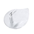 thumbnail image 4 of 4pcs Water Drop Type J Type Hook Hanger Wall Mounted Kitchen Bathroom Suction Wall Hooks, 4 of 8