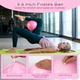 thumbnail image 4 of 13 Pcs Home Pilates Essentials Kit for Women, Pilates Kit for Home Workouts, Pilates Equipment with Figure 8 Resistance Band, 14" Magic Circle, Yoga Ring, Pilates Accessories Set for Starter Workout, 4 of 9