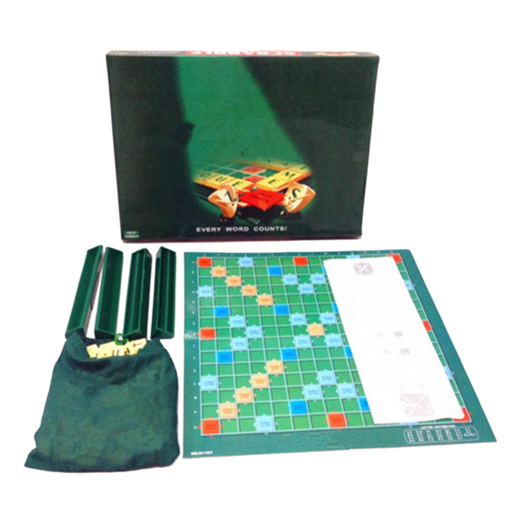 Children Intelligence English Scrabble Game Toy Lettered Spell Word