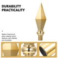 thumbnail image 3 of Gongc Metal Flag Toppers for Standard US Flag Poles - 4pcs Gold Aluminum Finials, 3 of 7