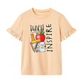 thumbnail image 1 of Camiseta para Mujer Verano Casual Ropa Deportiva Suave Camiseta de Manga Corta para Viajes de Trabajo M, 1 of 7