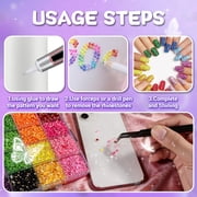 Bedazzler Kit with Rhinestones, 32000Pcs Rhinestone Kit with Glue and Tools for Bedazzling, Bedazzl Kit for Nail Craft, Diamond Art and Clothes
