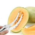thumbnail image 6 of 3-in-1 Stainless Steel Watermelon and Pineapple Cutter, Multi-Purpose Fruit Slicer Tool, 6 of 6