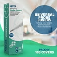 thumbnail image 3 of MEDca Thermometer Pack of 100 Universal Disposable Probe Cover Box, 3 of 10