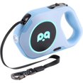 thumbnail image 1 of YIXIGGC Retractable Dog Leash Upgraded Rechargeable with LED Light, One-Hand Brake and Unlock Tangle Free Pet Leashes 16ft/5m Nylon Tape for up to 88lbs Small Medium Large Dogs DYF329-2261, 1 of 7