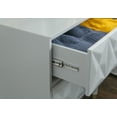 thumbnail image 5 of Two Drawer Geo Texture Nightstand Grey, 5 of 13