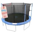 thumbnail image 1 of Trampoline Replacement Enclosure Net, Fits For 10 FT. Round Frames, With Adjustable Straps, Using 8 Poles or 4 Arches, 1 of 6
