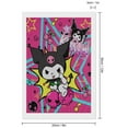 thumbnail image 2 of Diamond Art Kits for Adults Kuromi And My Melody Diamond Art Gem Art Painting Full Drill Round Art Gem Painting Kit for Home Wall Decor Gifts 16"x20", 2 of 7