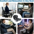 thumbnail image 5 of Seat Cushion for Car Chair, Memory Foam Lumbar Support for Long Sitting, Supportive Lumbar Cushion, Non-Slip Cushion with Removable Cover for Car, Office, and Home Use, 5 of 7