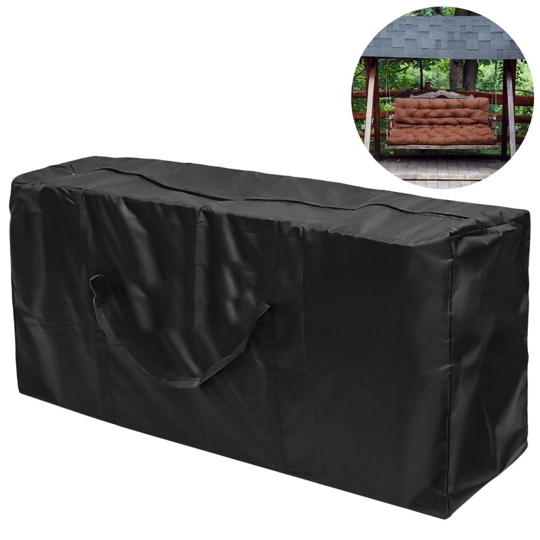 Outdoor Cushion Storage Bag, Waterproof Patio Cushion Storage Bag, 68
