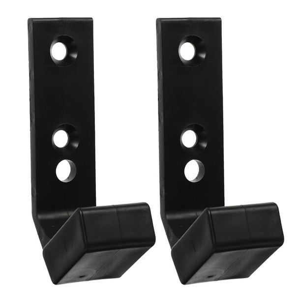 2 soportes de pared para barras de pesas, organizador de pesas, soporte para barra de pesas, soporte para equipo de fitness