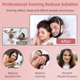 thumbnail image 5 of Anti Snoring Chin Strap for CPAP Users, Breathable & Adjustable Anti Snoring Device Chin Strap, Snoring Solution CPAP Chin Strap for Men & Women to Keep Mouth Closed While Sleeping Snore Stopper Pink, 5 of 5