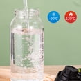 thumbnail image 2 of Advancent Vaso de paja de vidrio, gran volumen, 1350ml, resistente al calor, Color sólido, a prueba de fugas, para gimnasio en casa, entrenamiento Teteras Azul Advancent HA080639-02, 2 of 6