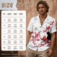thumbnail image 4 of FOR U DESIGNS Plum Blossom Cat Clouds Print Matchable Couple Outfits Matching Clothes Linen-Look Casual Shirt or Maxi Sleeveless Dress for Beach Parties Travel, 4 of 7