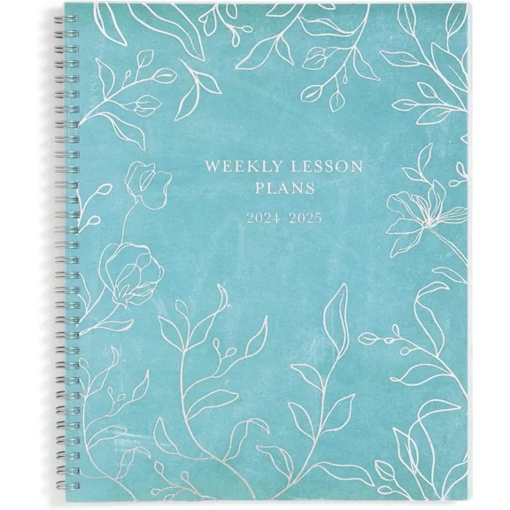 2024-2025 Academic Year Teacher Weekly And Monthly Lesson Planner, 8.5"