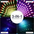 thumbnail image 6 of U'king 30W LED Moving Head Light Double Sided Moving Heads DJ Lights Wedding Church Live Show Bar Spotlight, 6 of 10