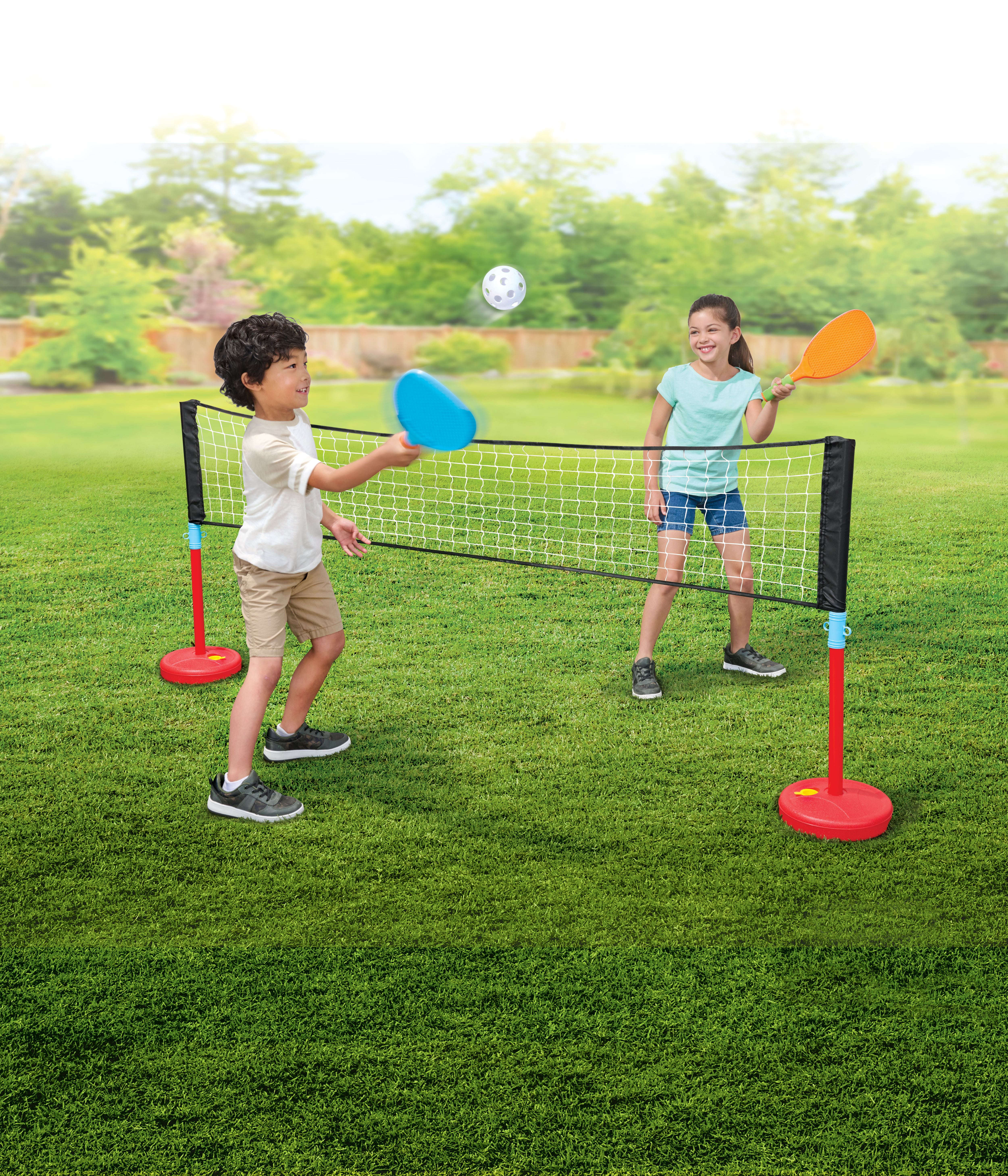 Play Day Pickleball Set, 3Piece Set with 2 Paddles & 1 Ball  All Skill Levels, Children Ages 4+  (图5)