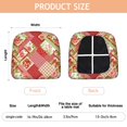 thumbnail image 3 of Pioneer Flower Seat Covers for Dining Room Chairs Set Of 4,Stretch Printed Washable Chair Seat Cover with Elastic Ties and Button,Removable Waterproof Couch Cushion Covers, 3 of 6