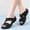 Green, variant on Women's Outdoor Sandals, Beach Shoes, Flip Flops, Elegant, Open Toe Comfortable Leisure Mules, Trendy Summer Slippers(Beige, 6)